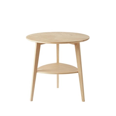 Intarsia Furniture Drops Table Hvidolieret eg